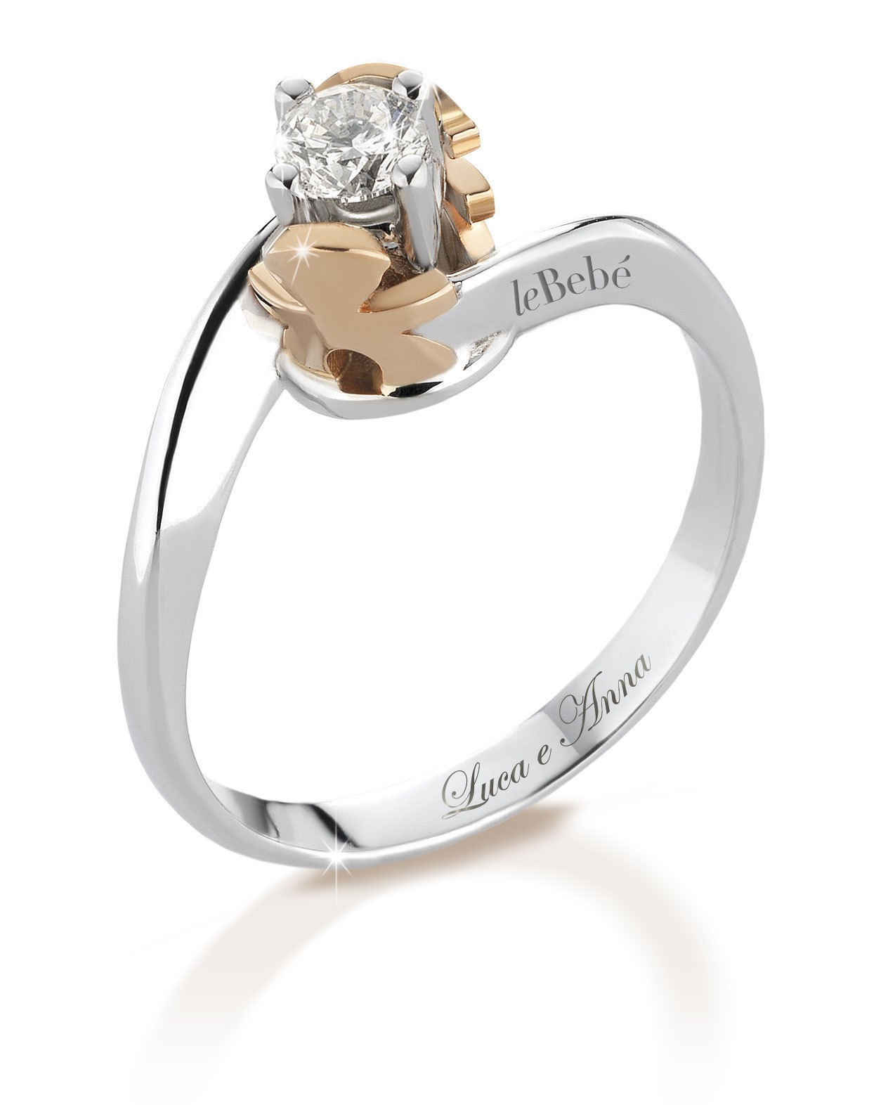 collana pendente gli inseparabili Oro LE BEBè LBB 223