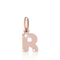 Ciondolo Oro rosa Le Bebè lettera R