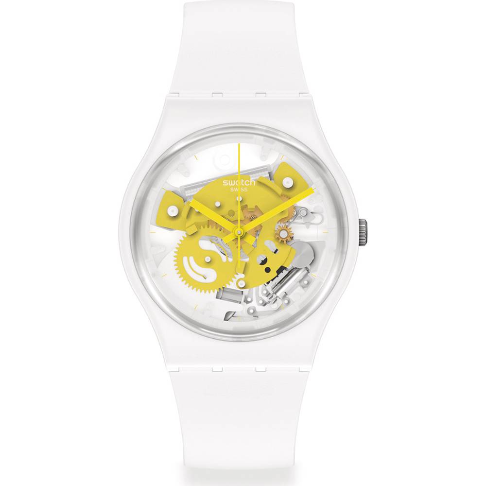 Orologio Swatch Time To Yellow Small