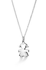 Collana Le Bebè I Pavè Bimba Grande