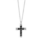 Collana Croce Recarlo Face Cube