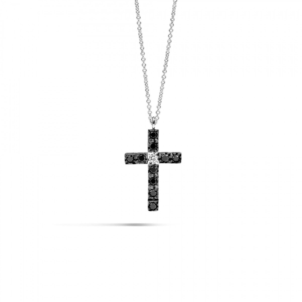 Collana Croce Recarlo Face Cube