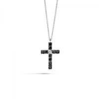 Collana Croce Recarlo Face Cube