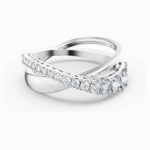 Anello Swarovski Twist Rows