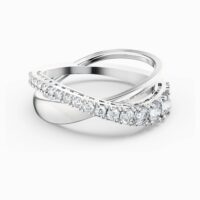 Anello Swarovski Twist Rows