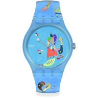 Orologio Swatch Blue Sky by Vassily Kandinsky Pompidou