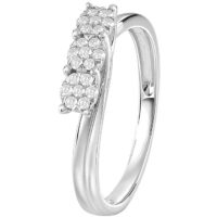 Anello Bliss Caresse Trilogy
