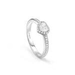 Anello Damiani Minou Cuore Full Pavè