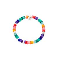 Bracciale Dodo Rondelle Arcobaleno