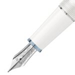 Penna Stilografica Montblanc Meisterstück Glacier Classique Bianca