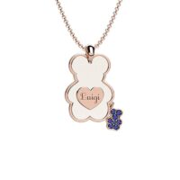 Collana Nanan Orsetto Blu