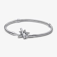 Bracciale Pandora Con Chiusura a T e Stella