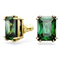 Orecchini Swarovski Matrix a Lobo Verde