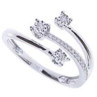 Anello Bliss Rugiada Trilogy