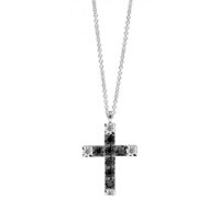 Collana Croce Recarlo Face Cube