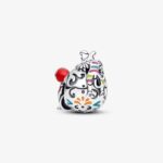 Charm Pandora Pixar, Coco, Teschio Miguel & Dante che si illumina al buio