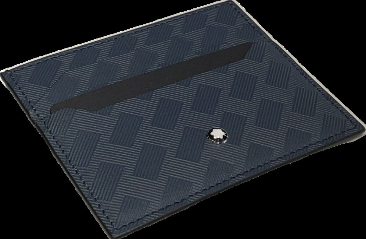 Porta Carte Montblanc Extreme 3.0 a 6 scomparti Blu