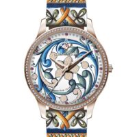 Orologio Camurrìa A Maiolica