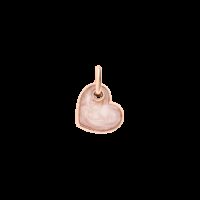 Ciondolo Dodo Cuore Smalto Rosa