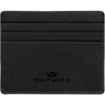 Porta Carte Philip Watch 6cc Nero