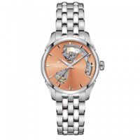 Orologio Hamilton Jazzmaster Open Heart Lady Auto Rosa