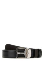 Cintura Montblanc Reversibile Fibbia Rettangolare
