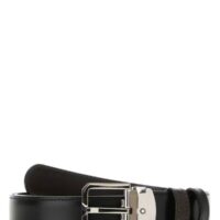Cintura Montblanc Reversibile Fibbia Rettangolare