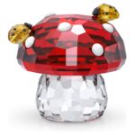 Cristallo Swarovski Idyllia Fungo e Coccinelle