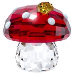 Cristallo Swarovski Idyllia Fungo e Coccinelle