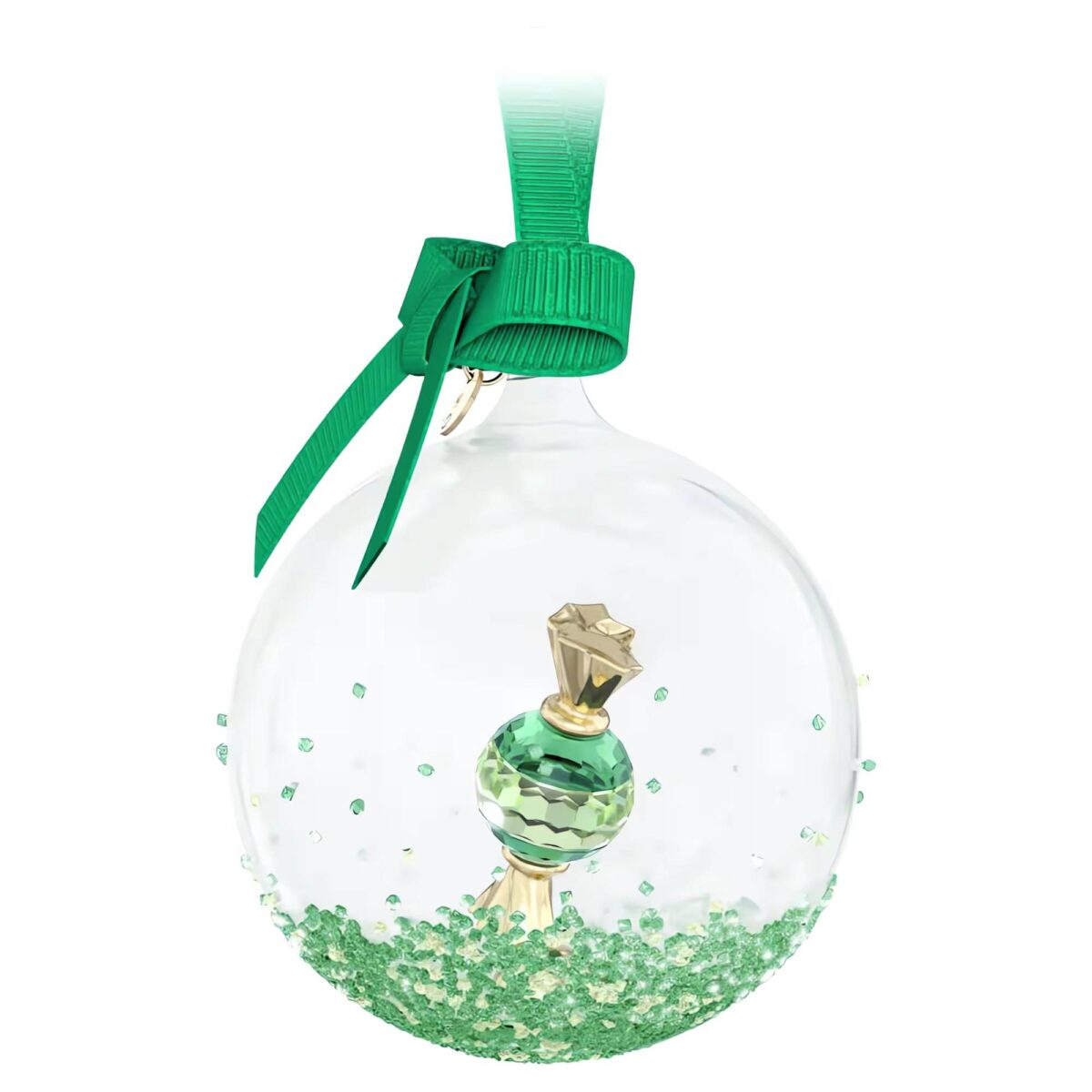 Cristallo Swarovski Decorazione Pallina Holiday Cheers Dulcis Verde