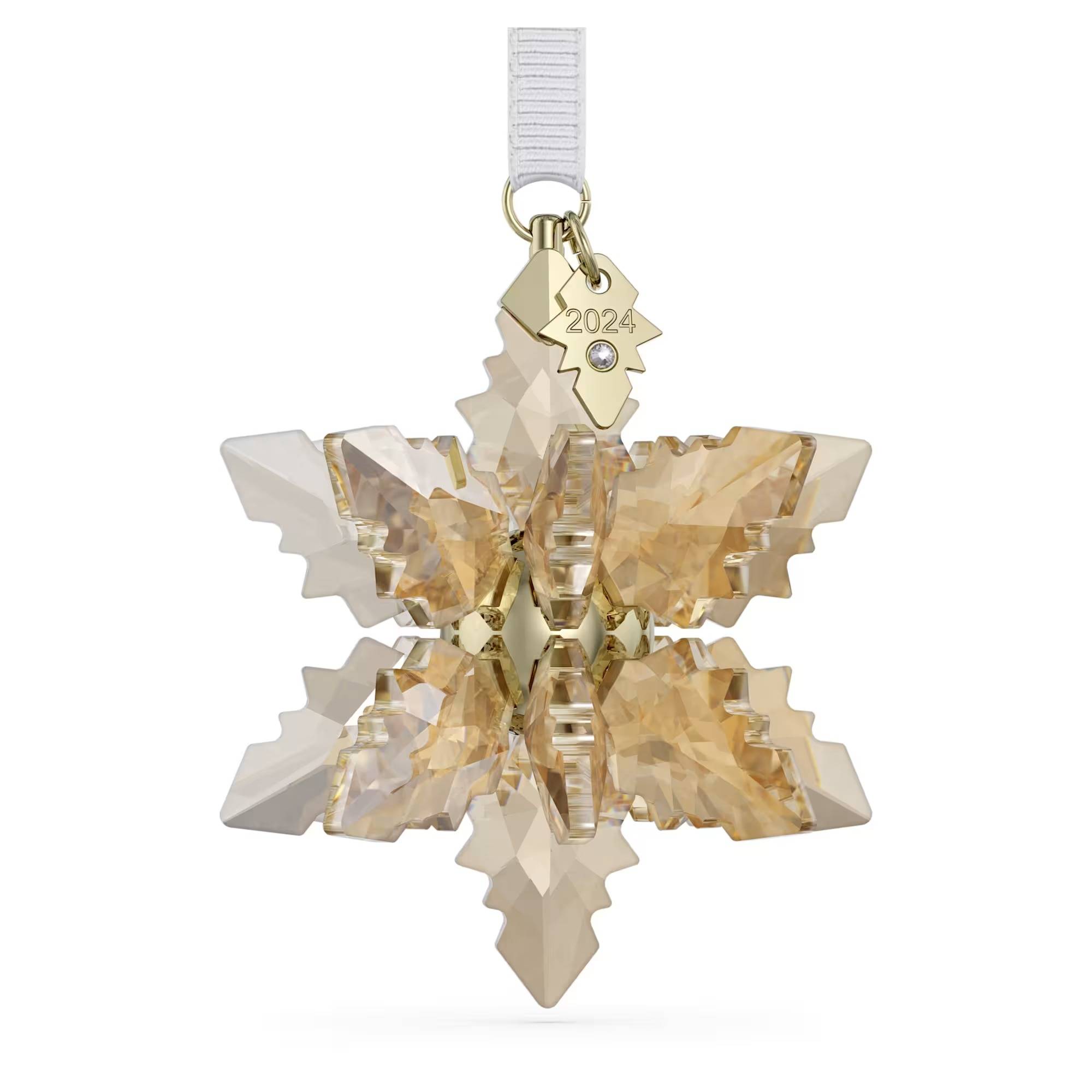 Cristallo Swarovski Decorazione oro 3D Annual edition 2024