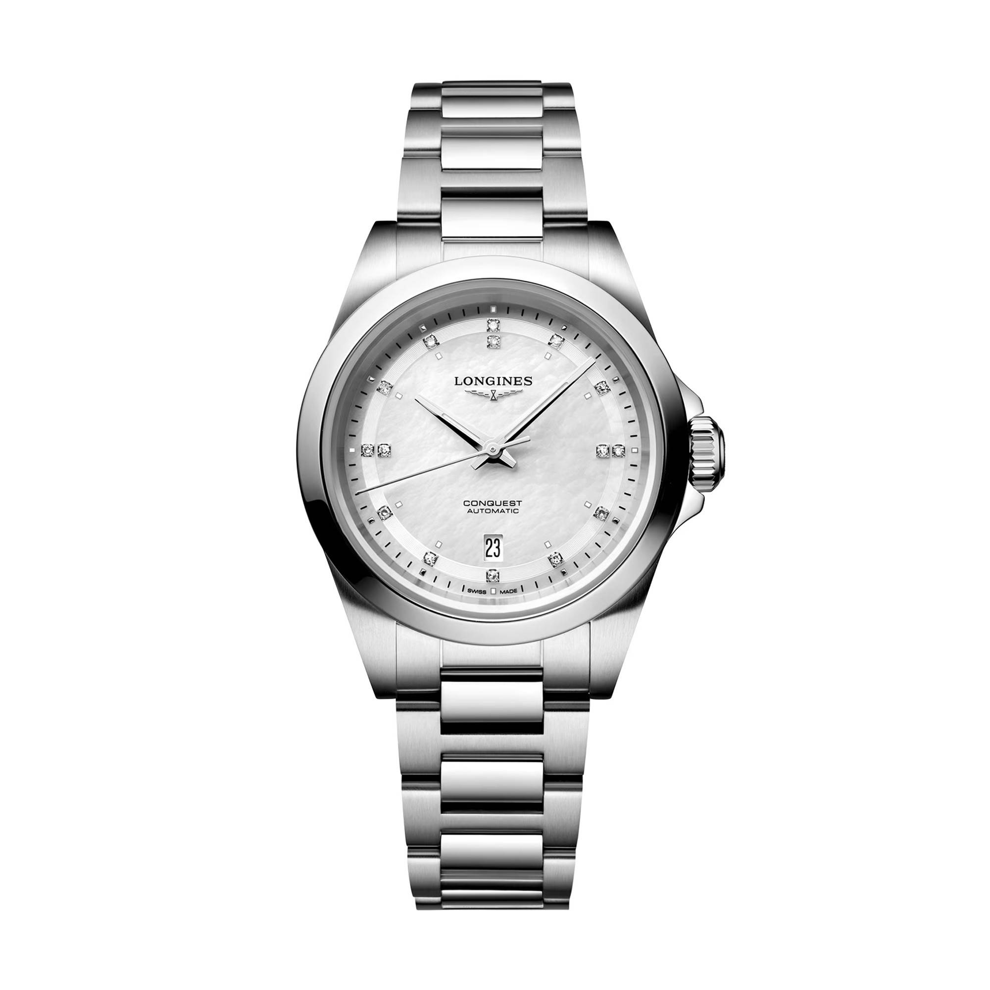 Orologio Longines Conquest 30mm Con Diamanti