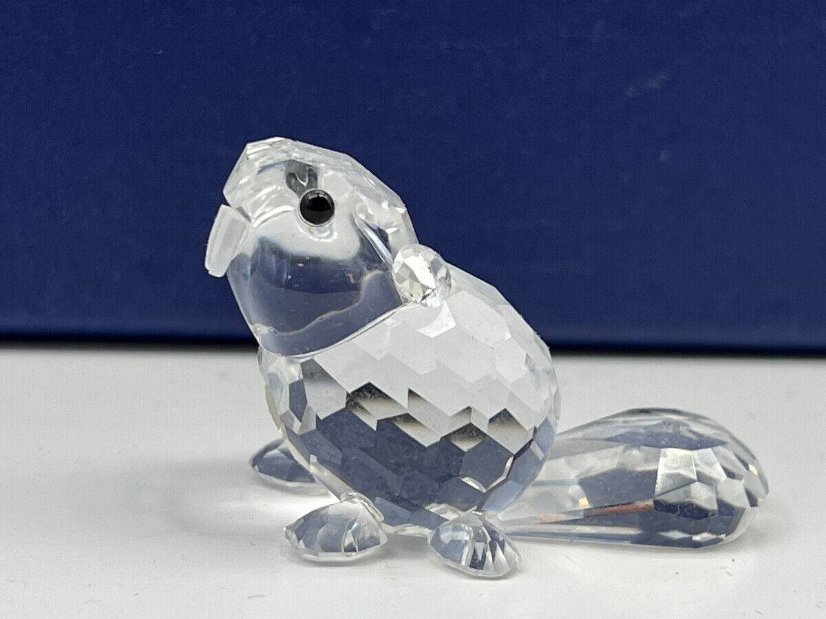 Cristallo Swarovski Baby Castoro Seduto