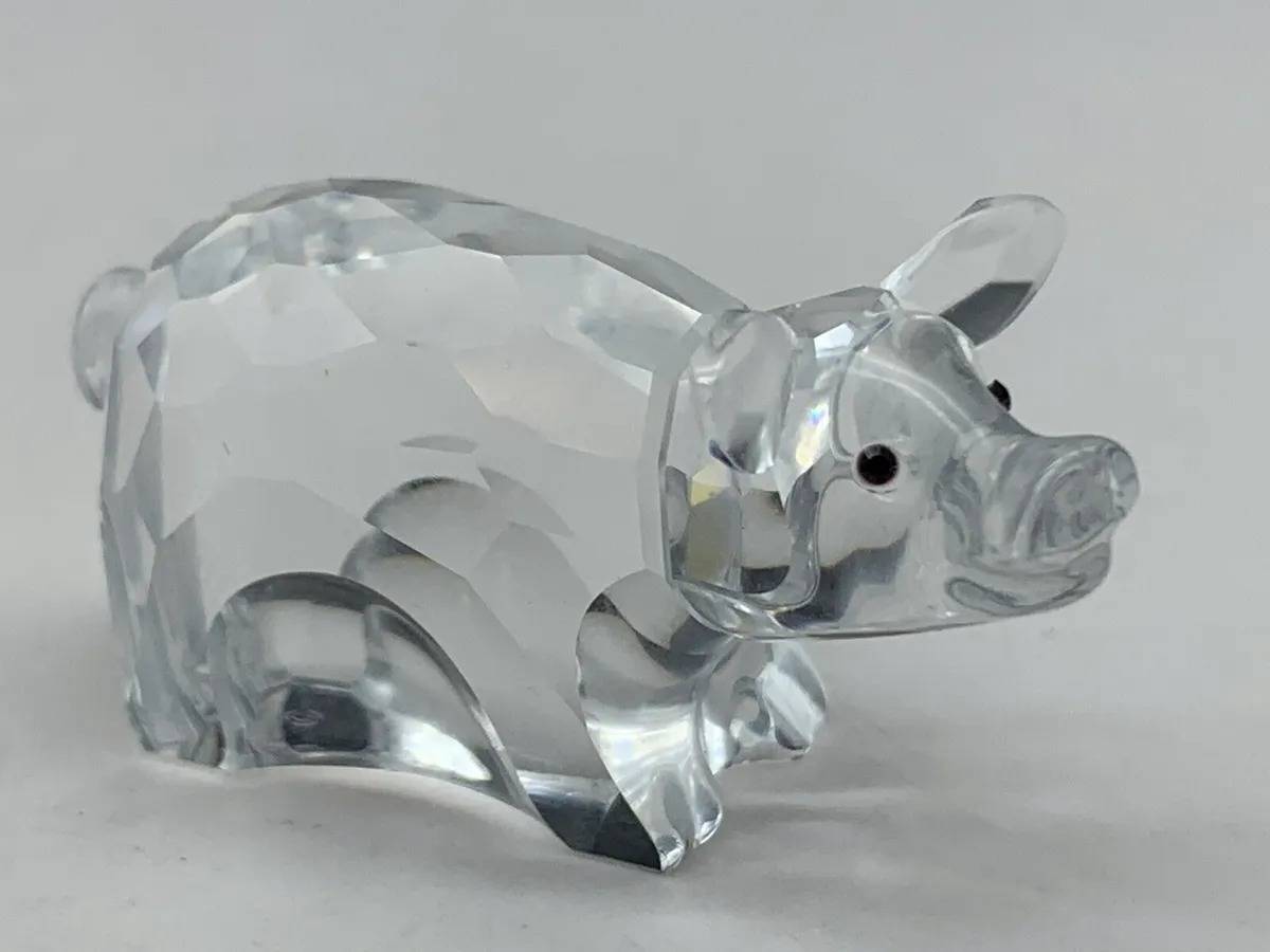 Cristallo Swarovski Maiale Zodiaco Cinese