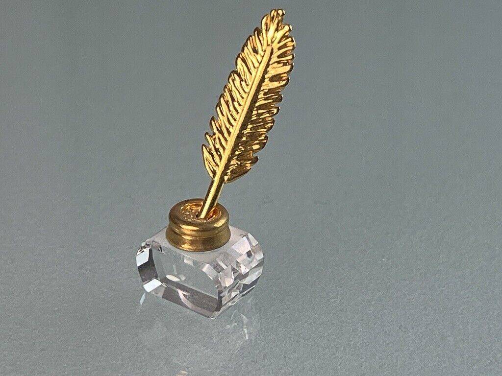 Cristallo Swarovski Penna e Calamaio Crystal Memories
