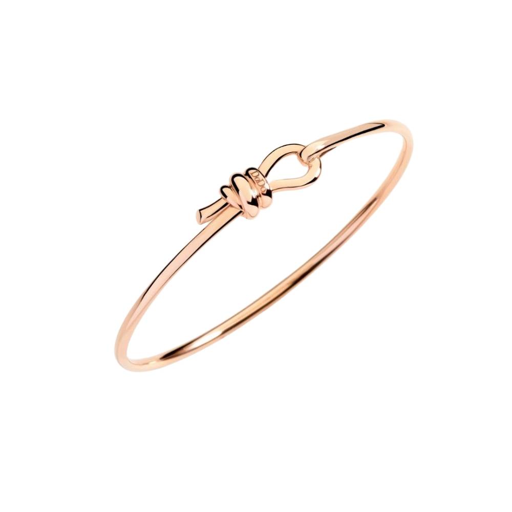 Bracciale Bangle Dodo Nodo Oro Rosa