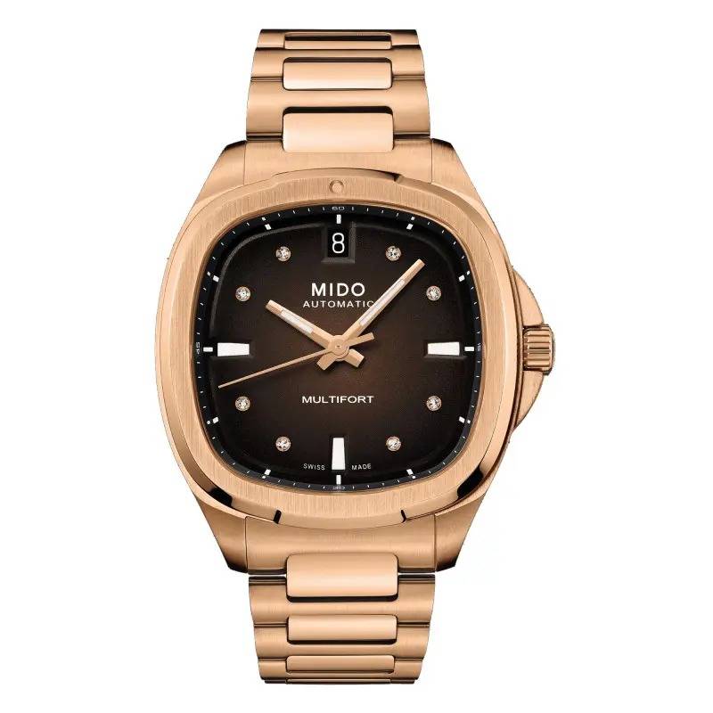 Orologio Mido Multifort TV Big Date 35mm Oro rosa