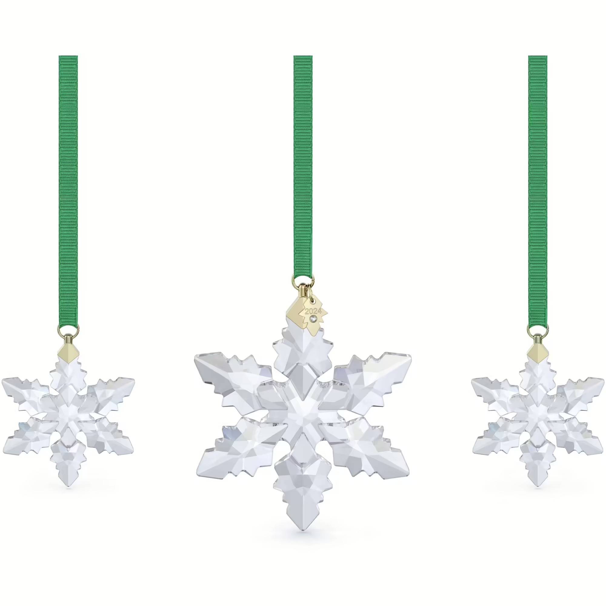 Cristallo Swarovski Set Decorazione Annual edition Festive 2024