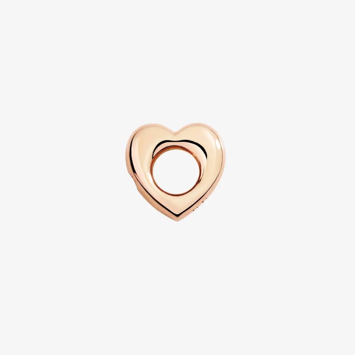 Componente Dodo Copri brisè cuore oro rosa