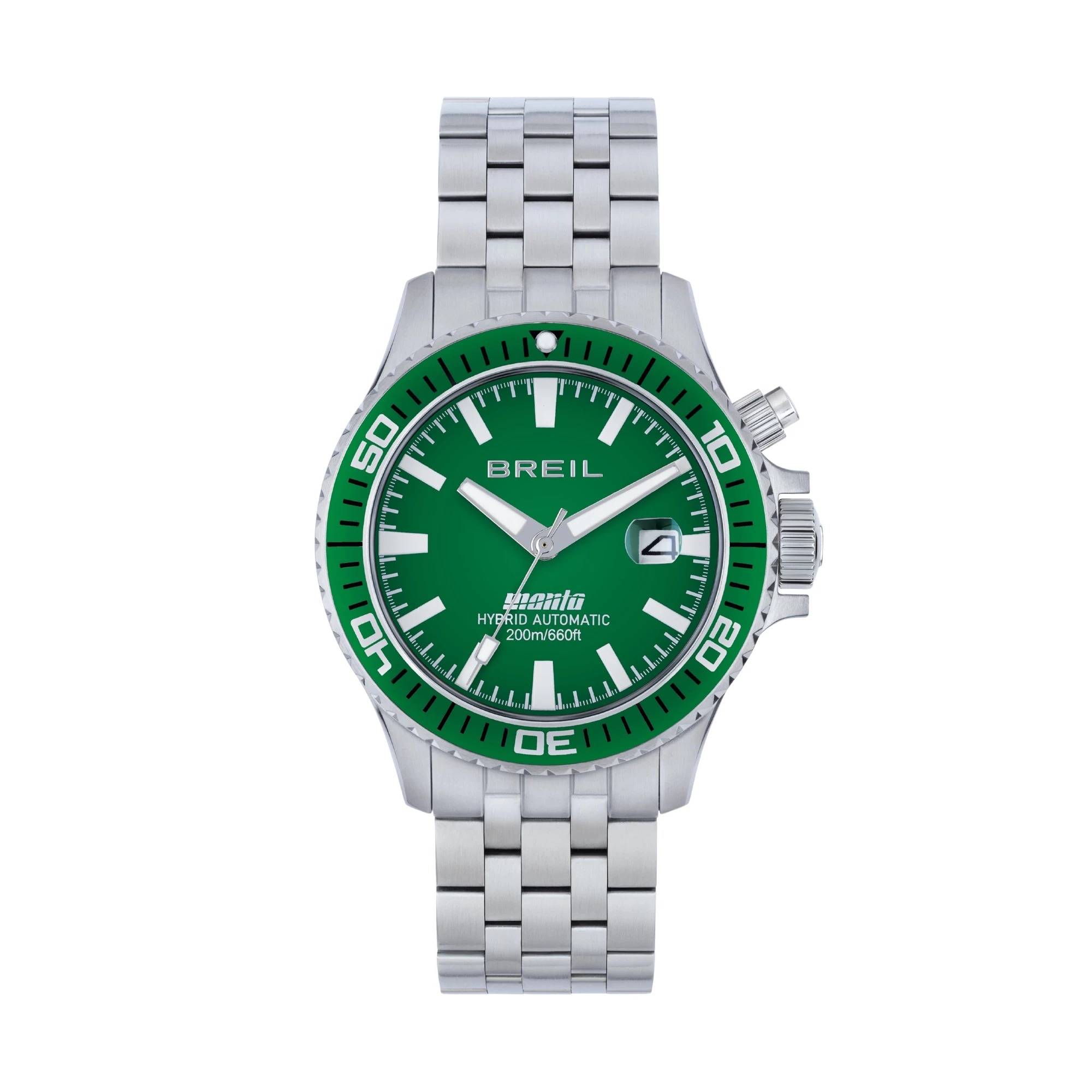 Orologio Breil Manta P.R.O. Hybrid Automatic verde