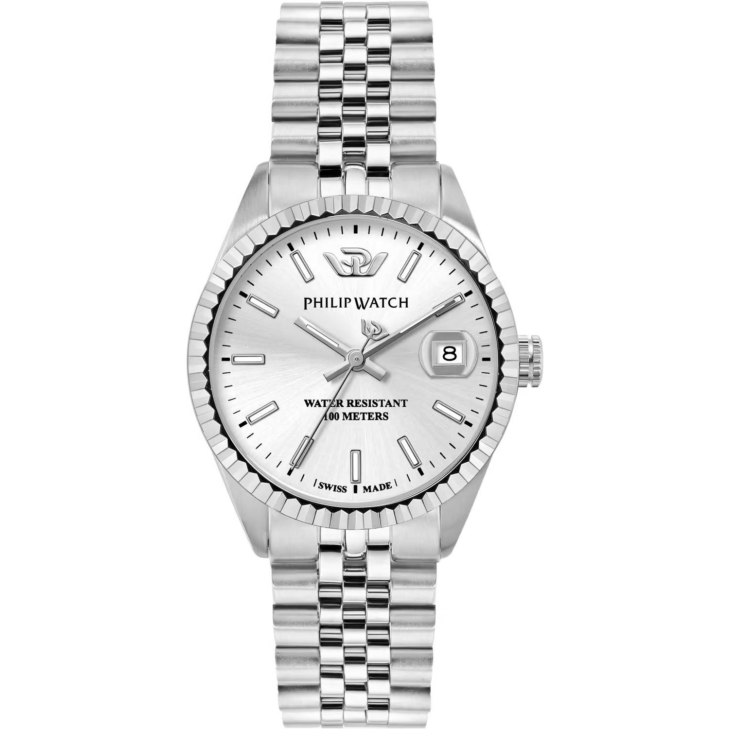 Orologio Philip Watch Caribe Silver 35 mm