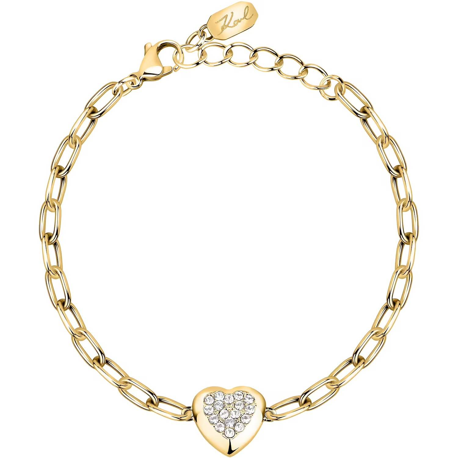 Bracciale Karl Lagerfield Charms Dorato