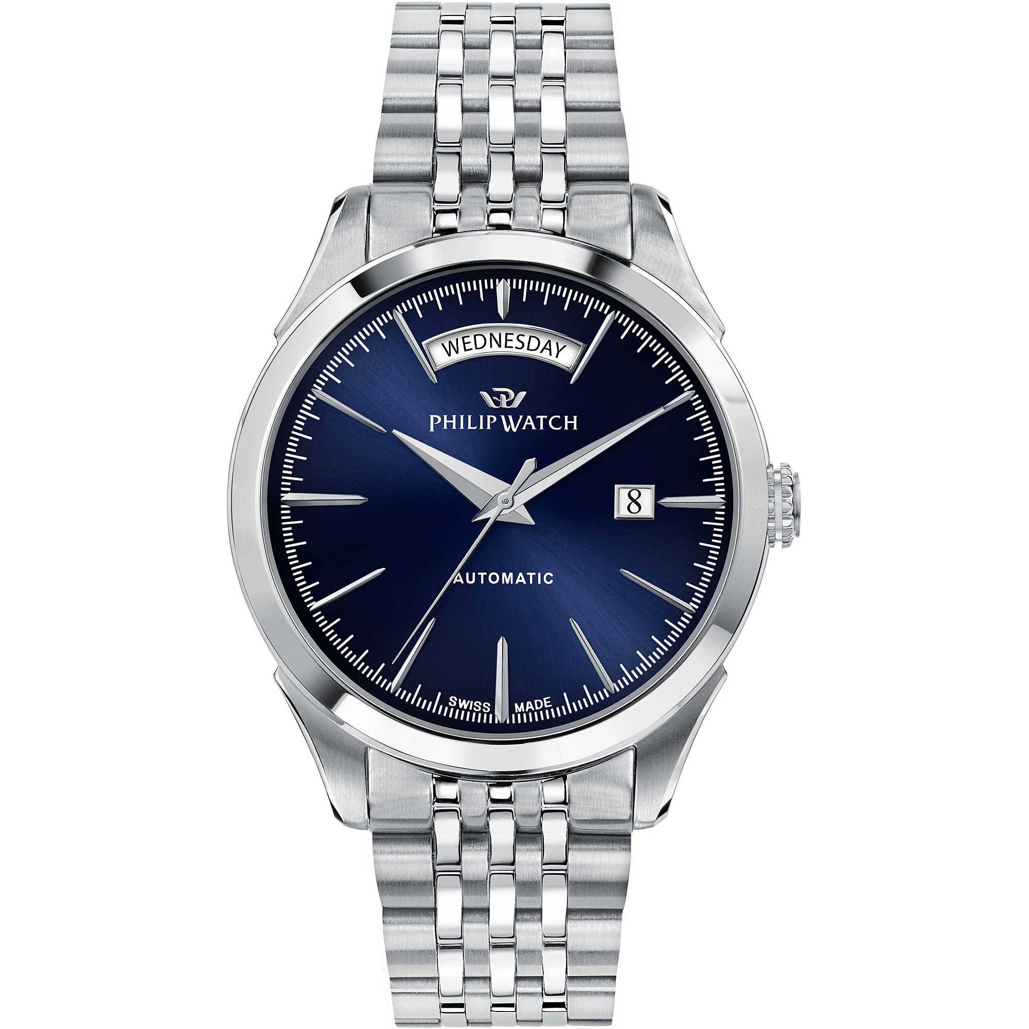 Orologio Philip Watch Roma Blu Automatico