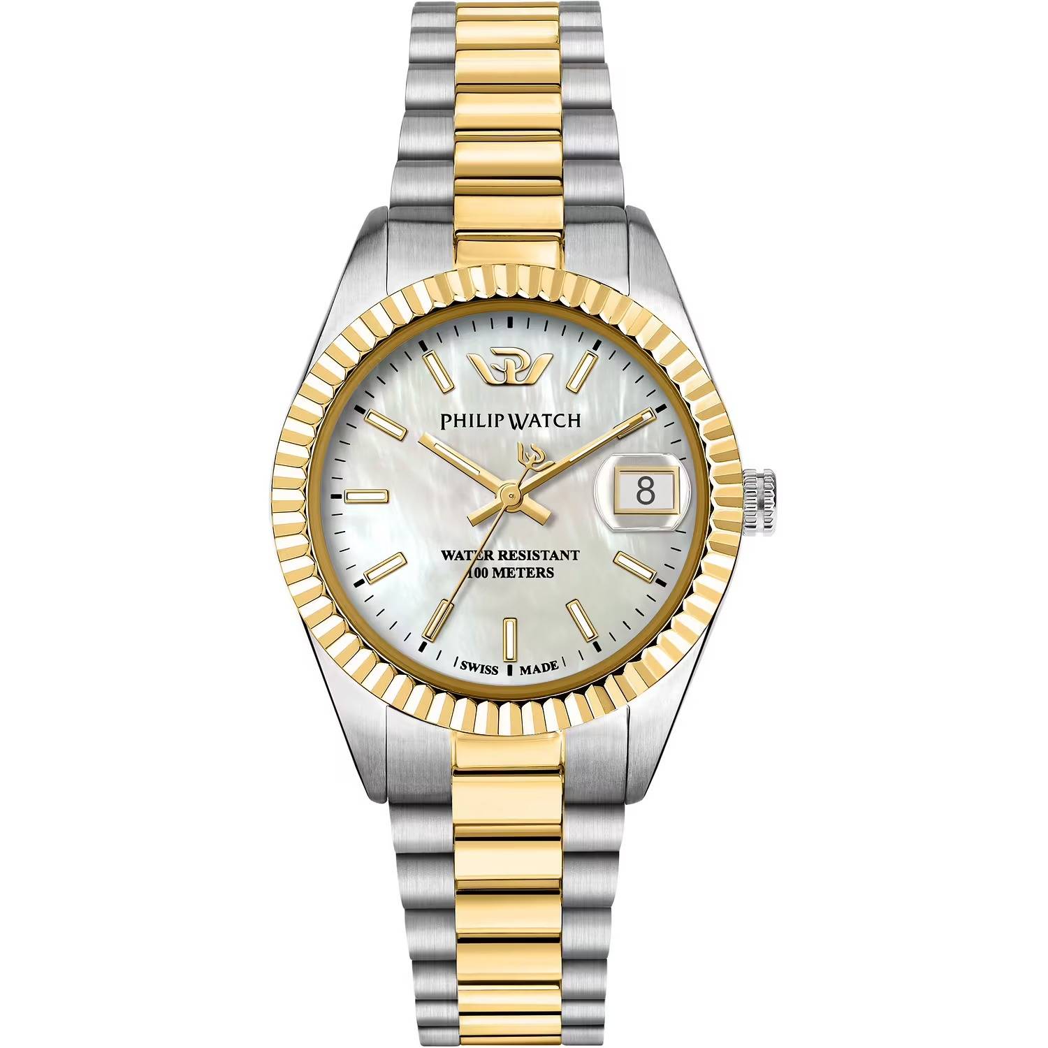 Orologio Philip Watch Caribe Bicolore Madreperla 28mm