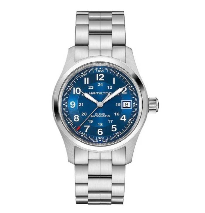 Orologio Hamilton Khaki Field Auto Blu