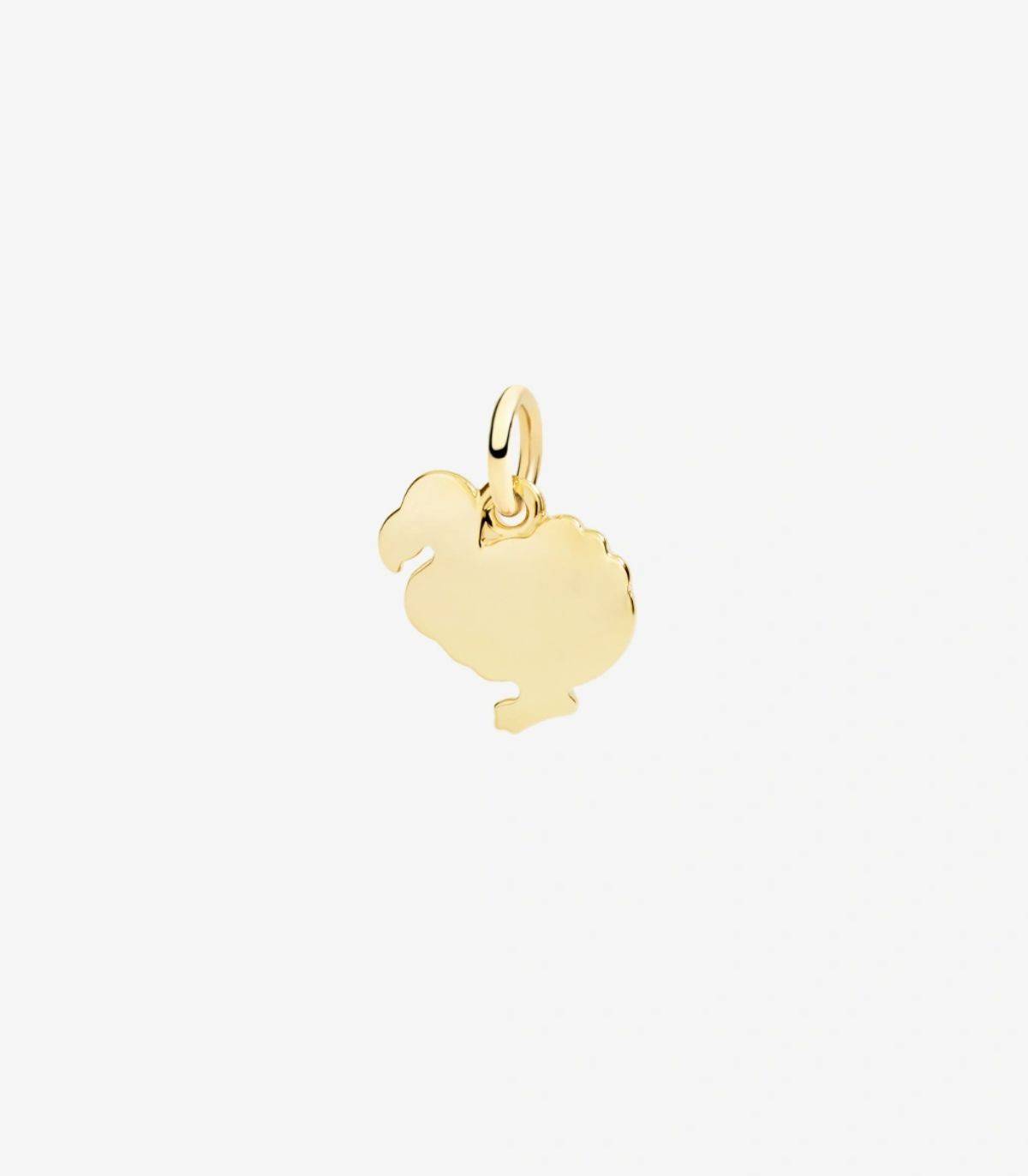 Ciondolo Dodo Oro Giallo 9kt