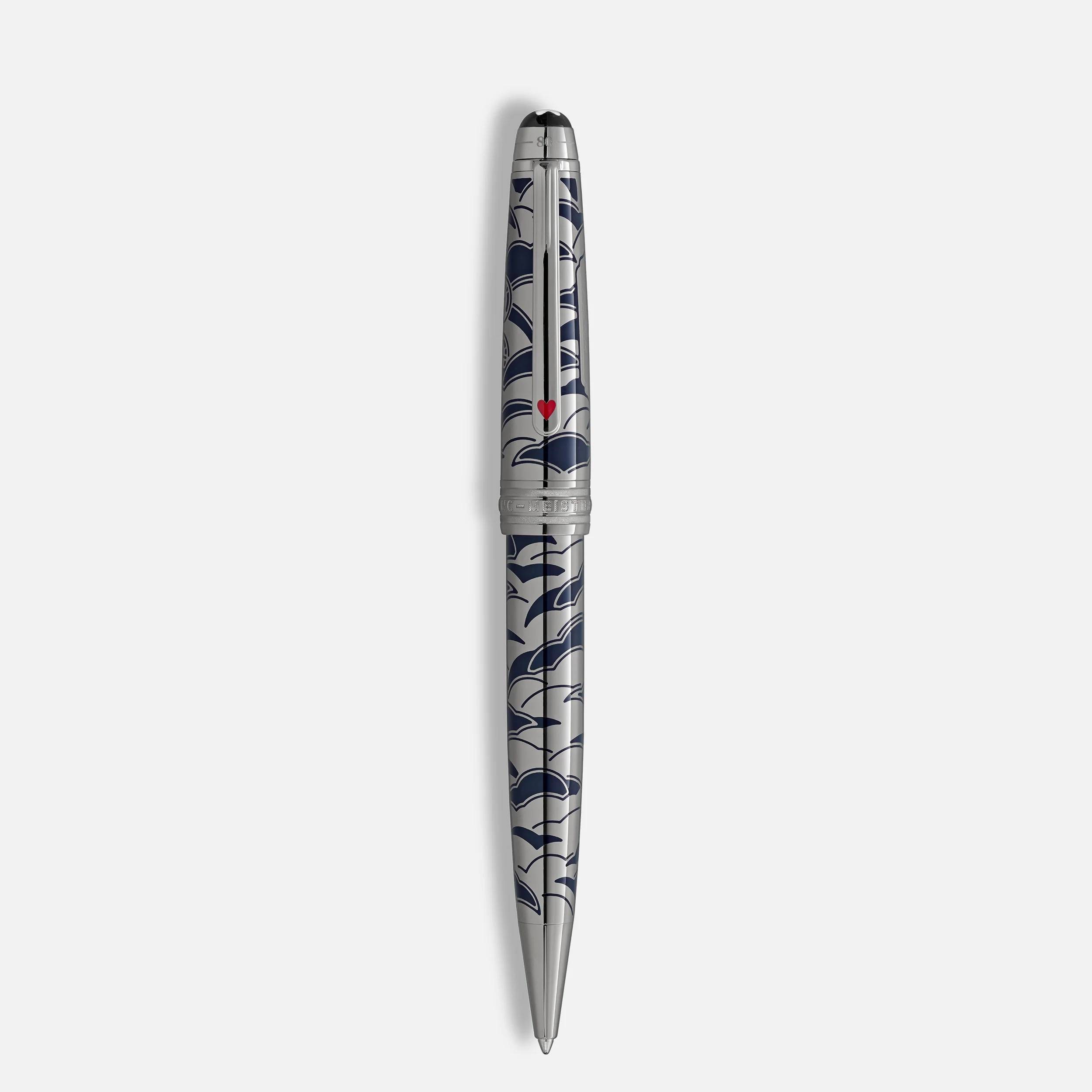 Penna a Sfera Montblanc Meisterstück Solitaire Around the world in 80 days
