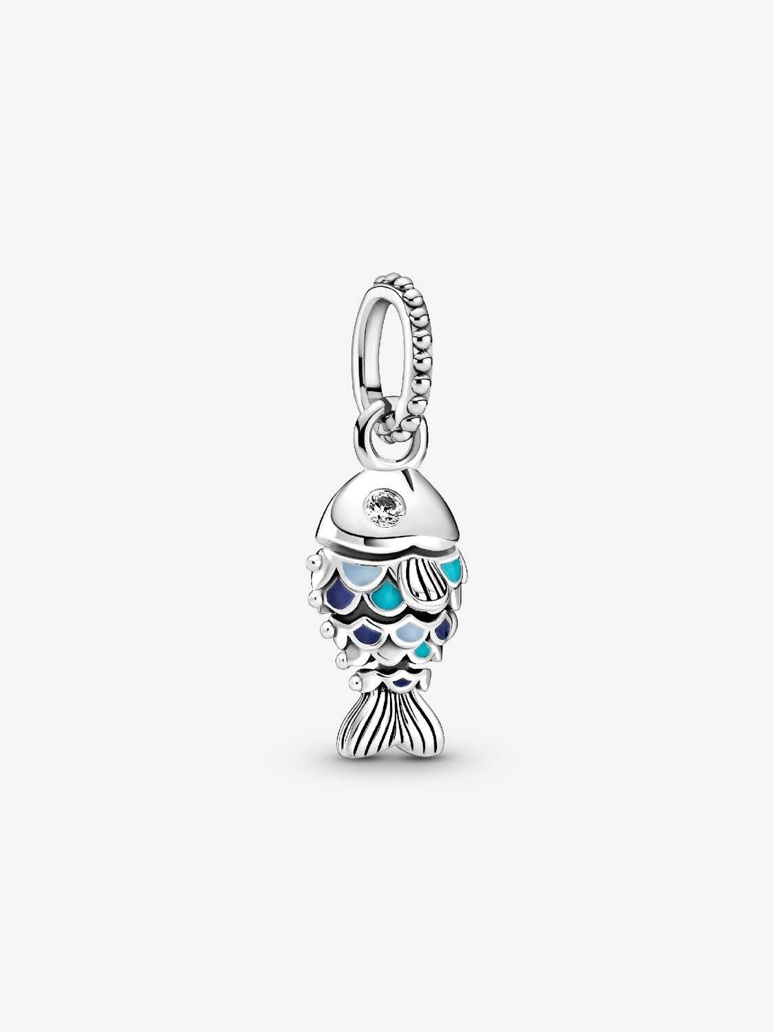 Charm Pandora Pesce Blu Pendente