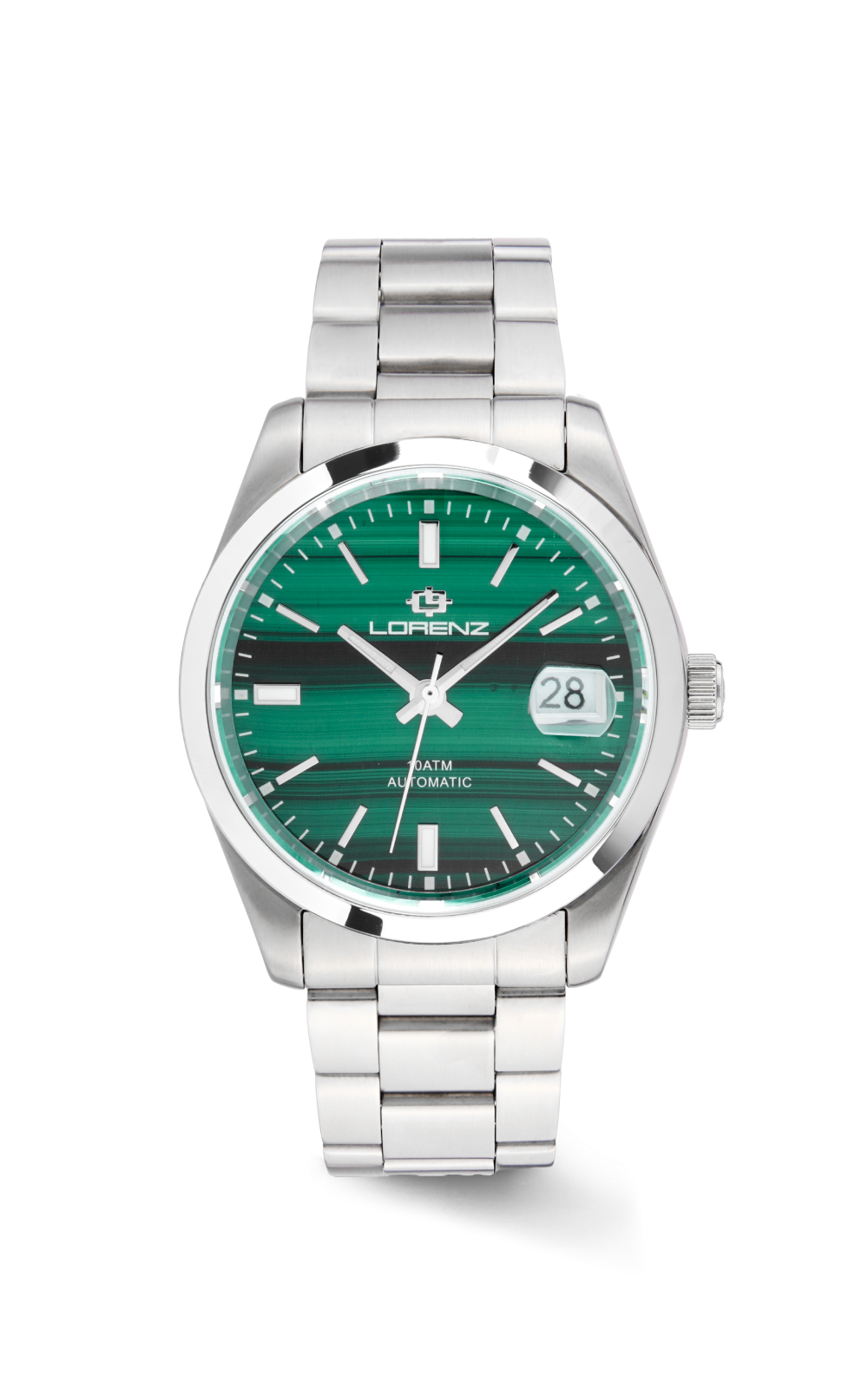 Orologio Lorenz Ginevra King Gemstone Automatico Malachite