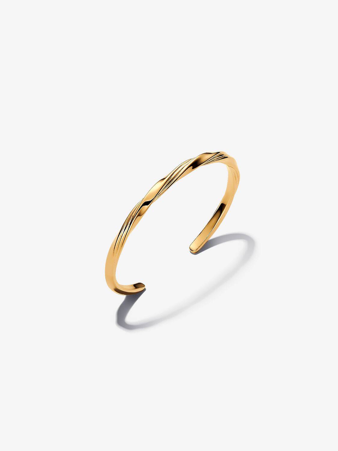 Bracciale Aperto Pandora Linea Avvolgente Dorato